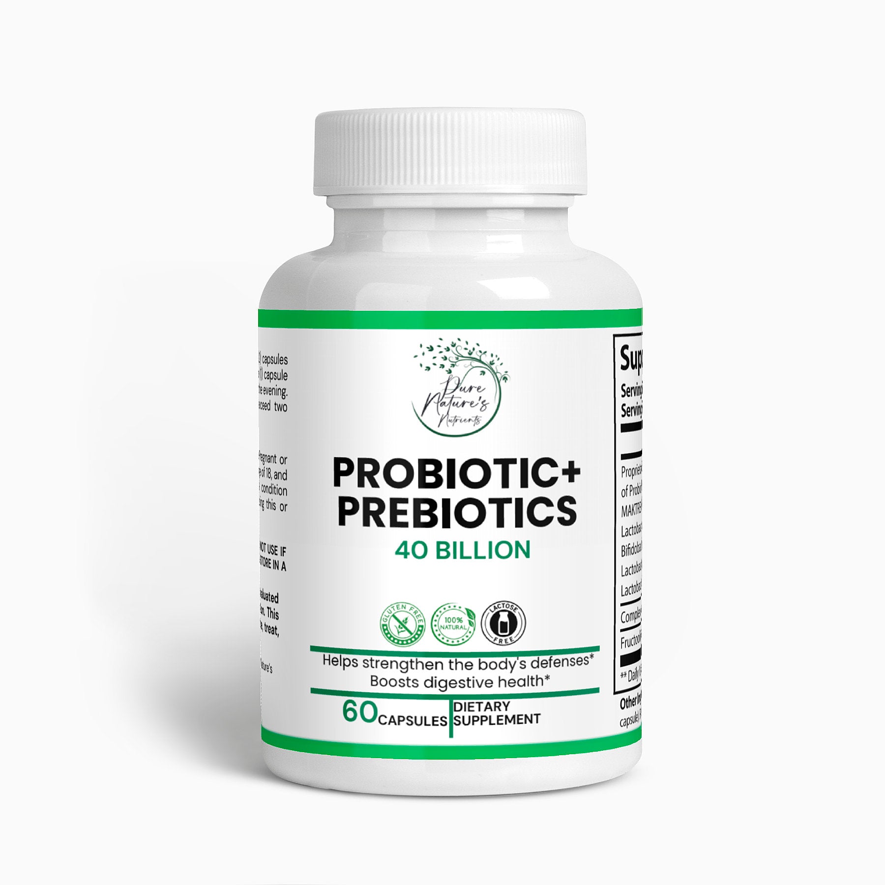 Probiotic 40 Billion with Prebiotics