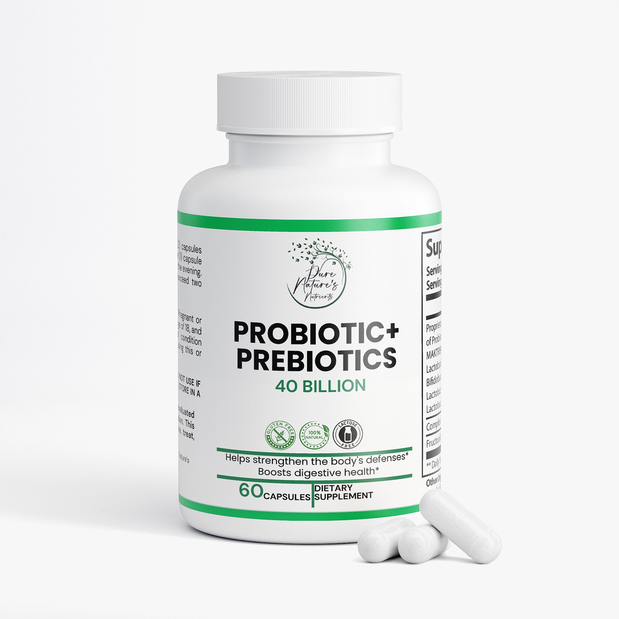Probiotic 40 Billion with Prebiotics