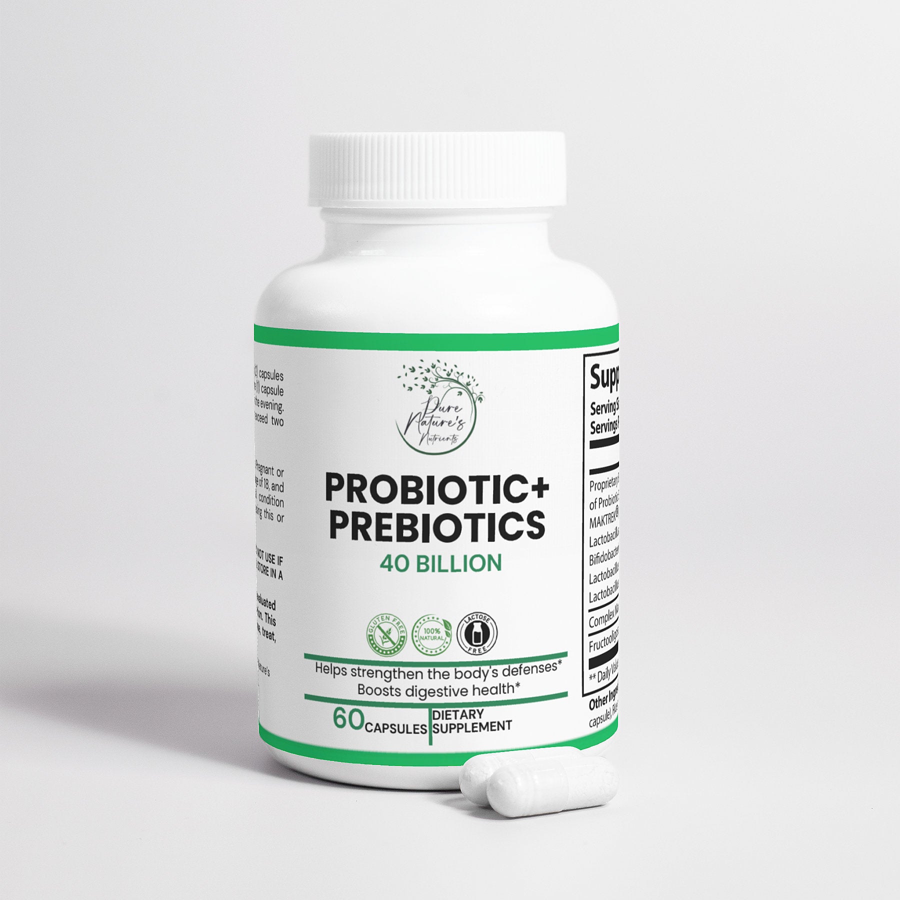 Probiotic 40 Billion with Prebiotics