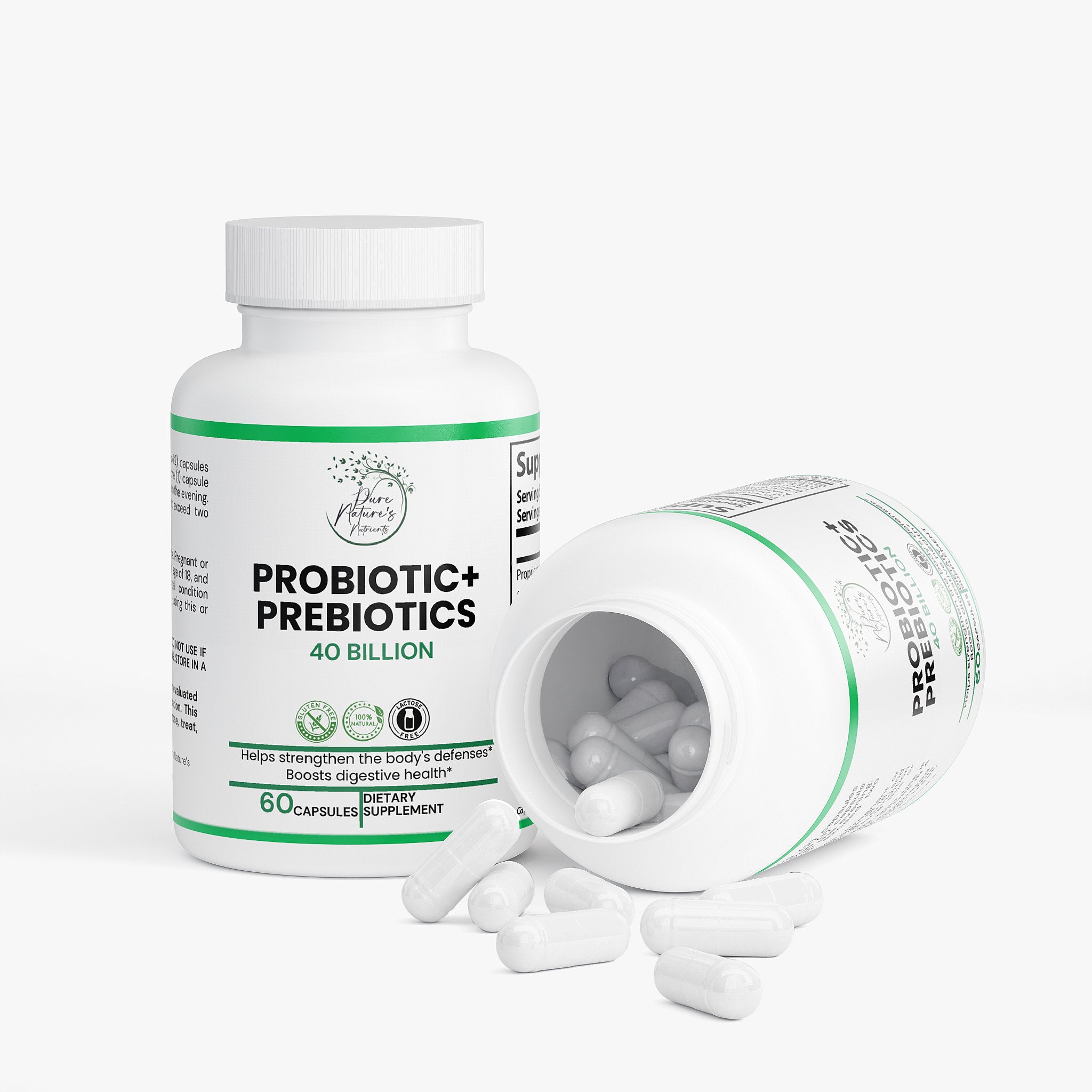 Probiotic 40 Billion with Prebiotics