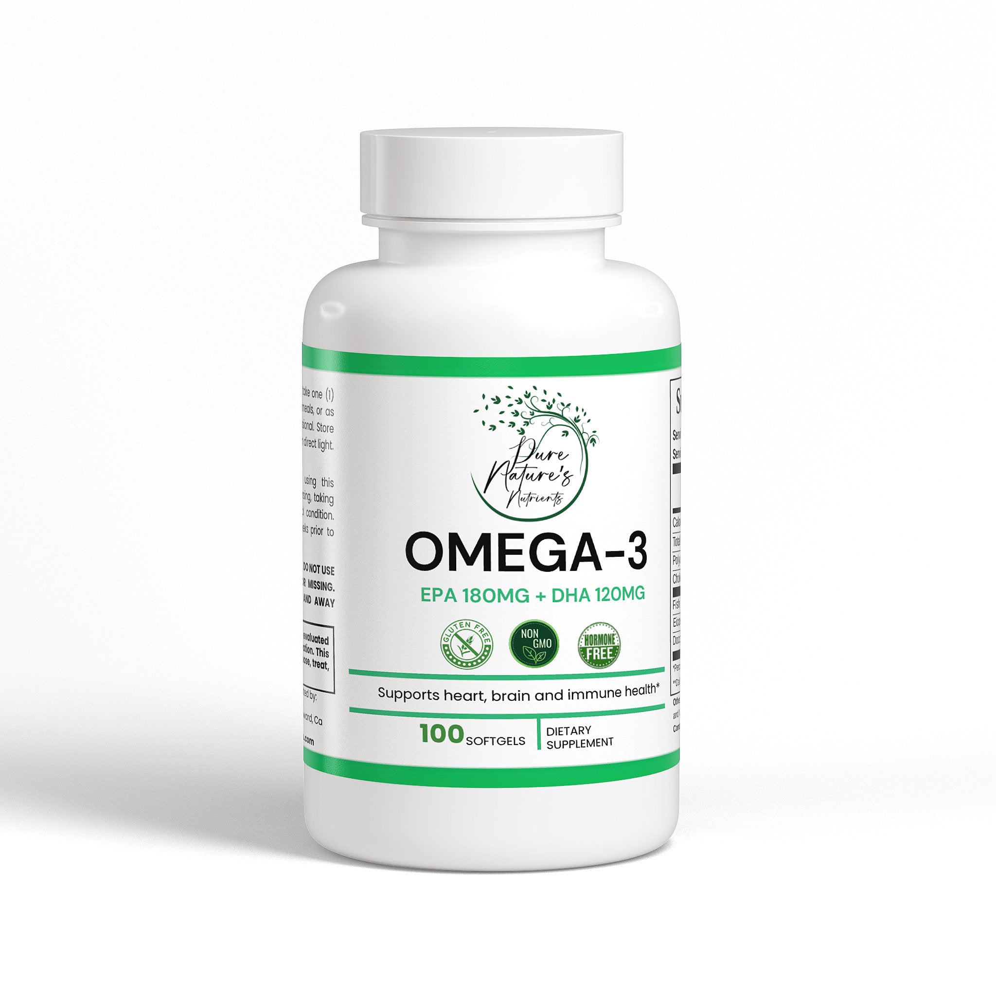 Omega-3 EPA 180mg + DHA 120mg