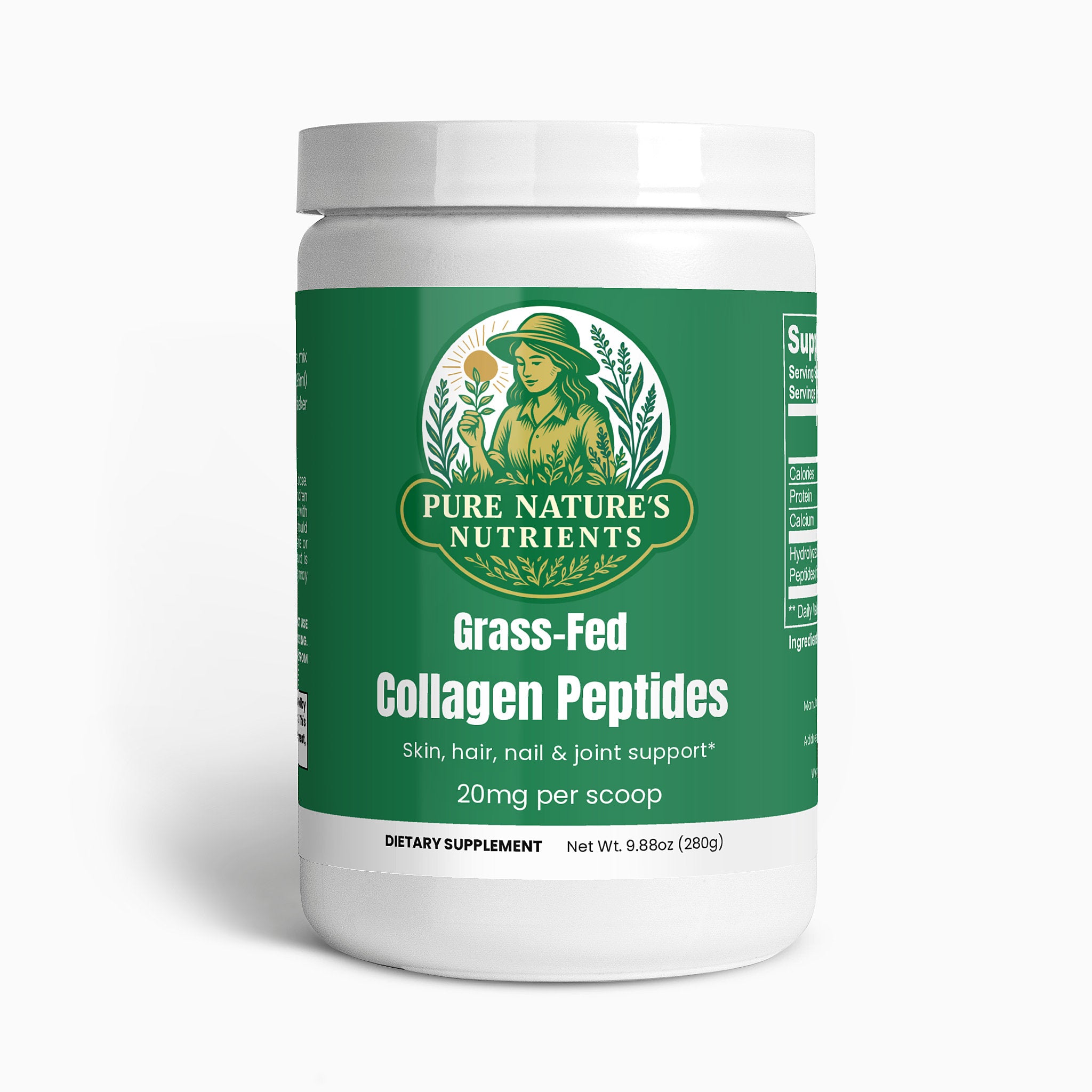 Grass-Fed Hydrolyzed Collagen Peptides