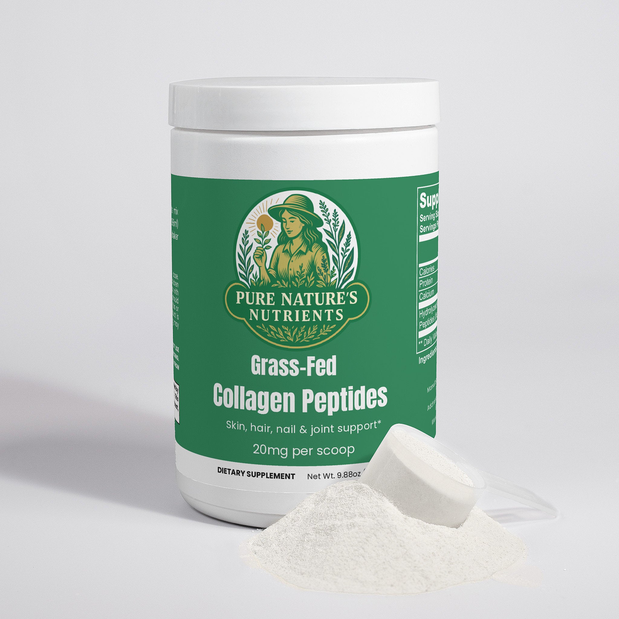 Grass-Fed Hydrolyzed Collagen Peptides